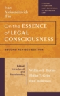 On the Essence of Legal Consciousness - Book