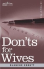 Don'ts for Wives - Book