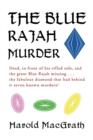 The Blue Rajah Murder - Book