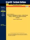 Studyguide for World : A Brief World History Volume 2 by Fernandez-Armesto, Felipe, ISBN 9780136009238 - Book
