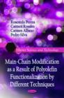 Main-Chain Modification as a Result of Polyolefin Functionalization by Different Techniques - Book