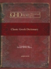 Classic Greek Dictionary : In two parts: Greek-English and English-Greek - Book