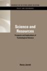 Science & Resources : Prospects and Implications of Technological Advance - Book