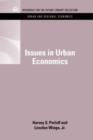 Issues in Urban Economics - Book