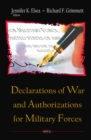 Declarations of War and Authorizations for Military Forces - eBook