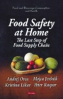 Food Safety at Home : The Last Step of Food Supply Chain - Book