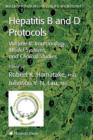 Hepatitis B and D Protocols : Volume 2: Immunology, Model Systems, and Clinical Studies - Book