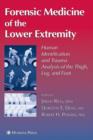 Forensic Medicine of the Lower Extremity - Book