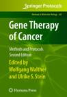 Gene Therapy of Cancer : Methods and Protocols - Book