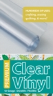 Premium Clear Vinyl Roll 16" x 11/2 Yard Roll : 12 Gauge, Durable & Flexible - Book