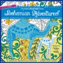 Bohemian Adventures Coloring Poster Book : 16 Magical Moroccan Designs - Jumbo-Size Pages - Book