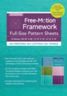 Free-Motion Framework Full-Size Pattern Sheets : 12 Sheets; (10) 20" x 20", (1) 15" x 15", (1) 12" x 12" - Book