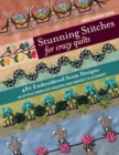 Stunning Stitches for Crazy Quilts : 480 Embroidered Seam Designs & 36 Stitch-Template Designs for Perfect Placement - Book