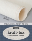 kraft-tex® Vintage Roll, White Prewashed : Kraft Paper Fabric - Book