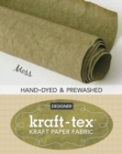 kraft-tex® Roll Moss Hand-Dyed & Prewashed : Kraft Paper Fabric - Book