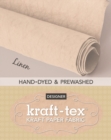 kraft-tex® Roll Linen Hand-Dyed & Prewashed : Kraft Paper Fabric - Book
