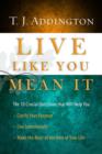 Live Like You Mean It - eBook
