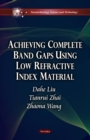 Achieving Complete Band Gaps Using Low Refractive Index Material - eBook
