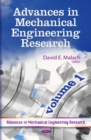 Advances in Mechanical Engineering Research : Volume 1 - Book