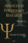 Advances in Psychology Research : Volume 73 - Book