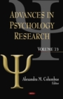Advances in Psychology Research. Volume 73 - eBook