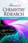 Advances in Chemistry Research : Volume 7 - Book