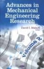 Advances in Mechanical Engineering Research : Volume 2 - Book