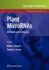 Plant MicroRNAs : Methods and Protocols - Book