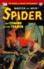 The Spider #36 : The Coming of the Terror - Book
