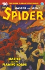 The Spider #50 : Master of the Flaming Horde - Book