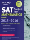 Kaplan SAT Subject Test Mathematics Level 1 2015-2016 - Book