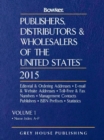 Publishers, Distributors & Wholesalers in the US, 2015 : 2 Volume Set - Book