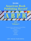 American Book Publishing Record Annual, 2014 : 2 Volume Set - Book