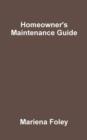 Homeowner's Maintenance Guide - Book