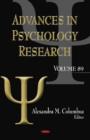 Advances In Psychology Research : Volume 89 - Book