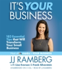 It's Your Business : 183 Essential Tips that Will Transform Your Small Business - Book