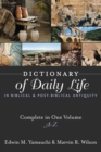 Dictionary of Daily Life in Biblical and Post-Biblical Antiquity : A-Z - Book