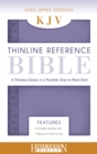 KJV Thinline Reference Bible Lilac - Book