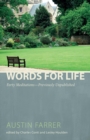 Words for Life : Forty Meditations--Previously Unpublished - Book