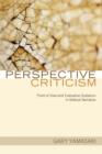 Perspective Criticism : Point of View and Evaluative Guidance in Biblical Narrative - Book