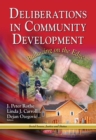 Deliberations in Community Development : Balancing on the Edge - eBook