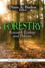 Forestry : Research, Ecology and Policies - eBook
