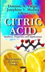 Citric Acid : Synthesis, Properties & Applications - Book