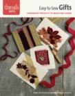 Easy-To-Sew Gifts - Book