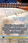 Education Researcher Biographical Sketches & Research Summaries - Book