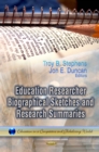 Education Researcher Biographical Sketches and Research Summaries - eBook