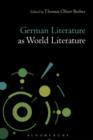 German Literature as World Literature - Book