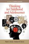 Thinking in Childhood and Adolescence - Book