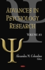 Advances in Psychology Research. Volume 83 - eBook