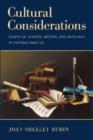 Cultural Considerations : Essays on Readers, Writers, and Musicians in Postwar America - Book
